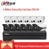 Dahua 4MP 12-Channel PoE Outdoor Surveillance System with 6TB HDD