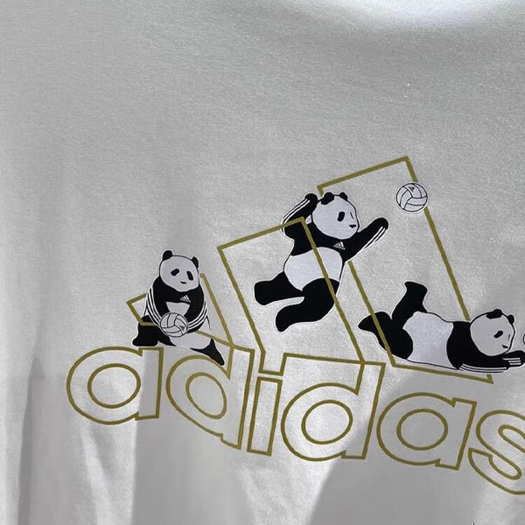 Adidas Sports Series Casual Comfortable Versatile Short Sleeve T-Shirt Women Tops White KA3439