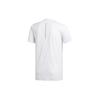 adidas T Shirts Men's White Crew Neck Moderate Straight Fit EI6325