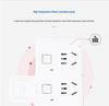 Delixi Multi-Function Socket Strip: One-to-Two Plug, Wire-Free, Multi-Hole Panel Expansion Converter.