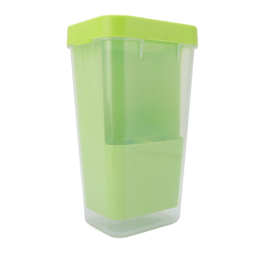 Cilantro Storage Container Plastic Transparent Reusable Easy To Clean Multipurpose Asparagus Container for Refrigerator Kitchen