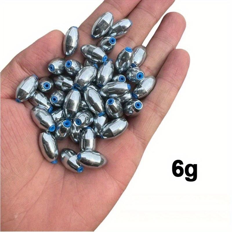 

10 шт./лот пластиковый сердечник сплав свинцовый кулон рыболовные грузила 4 г/6 г/8 г/10 г/12 г/15 г сплав полые оливковые рыболовные грузила рыболовные принадлежности 10pcs 6g серебряный