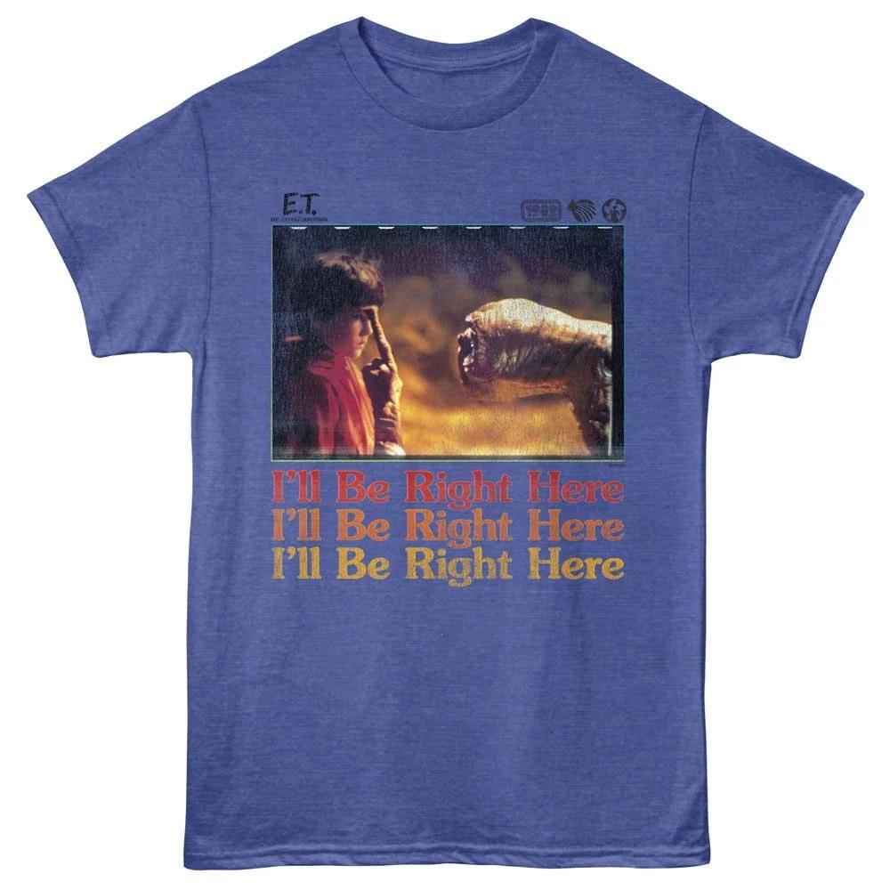 E.T. The Extra-Terrestrial Elliott I ll Be Right Here Movie Clip Men s T shirt XL