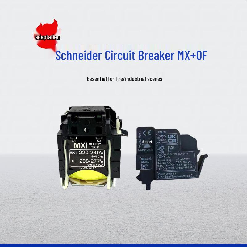 

NS NSX EZS100-630 Circuit Breaker with Shunt Trip and Auxiliary Alarm Contacts Auxiliary Contact