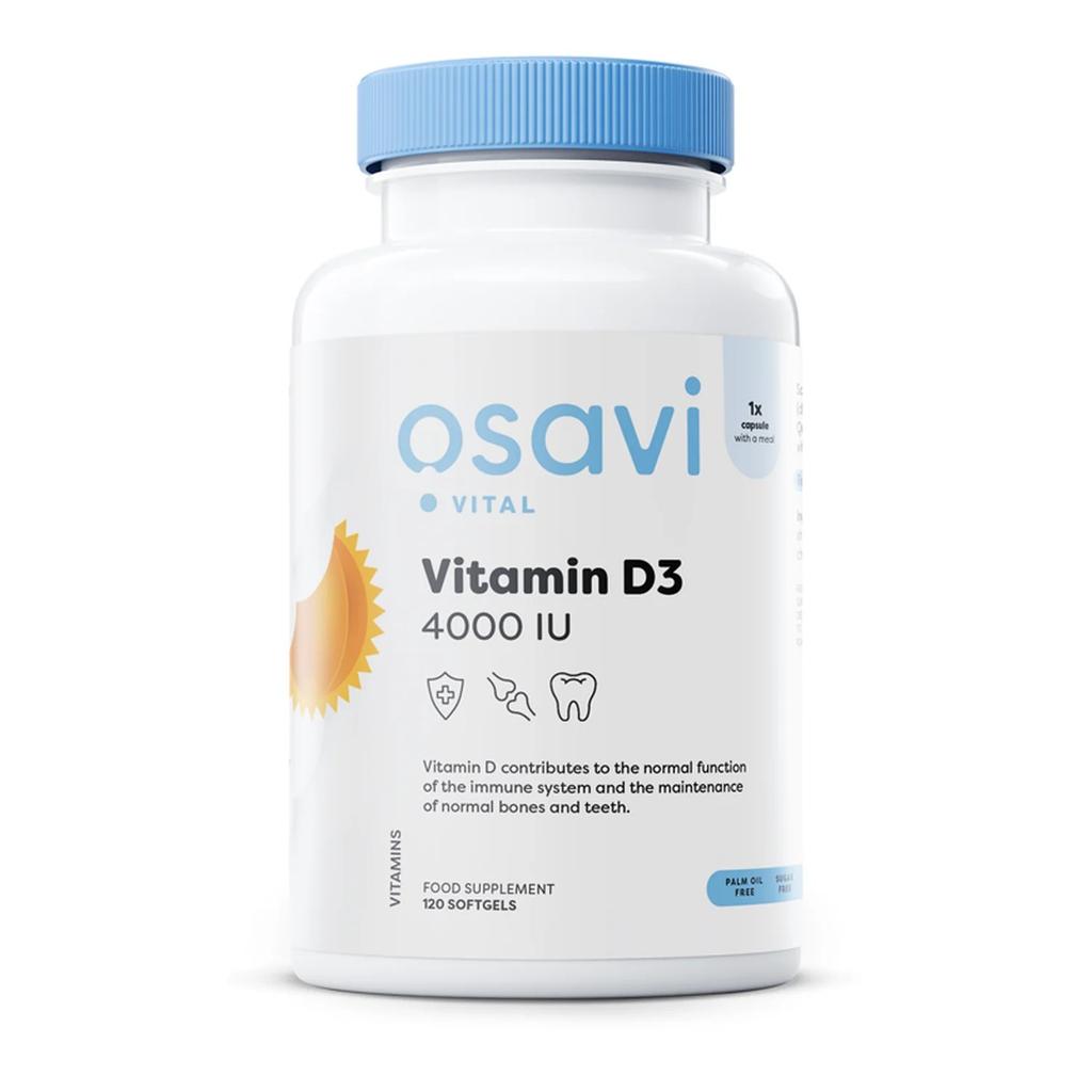 Vitamin D3, 4000IU - 120 softgels