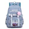 Cartoon Anime Printed Backpack College Wind Ins Trend Large Capacity Student School Bag