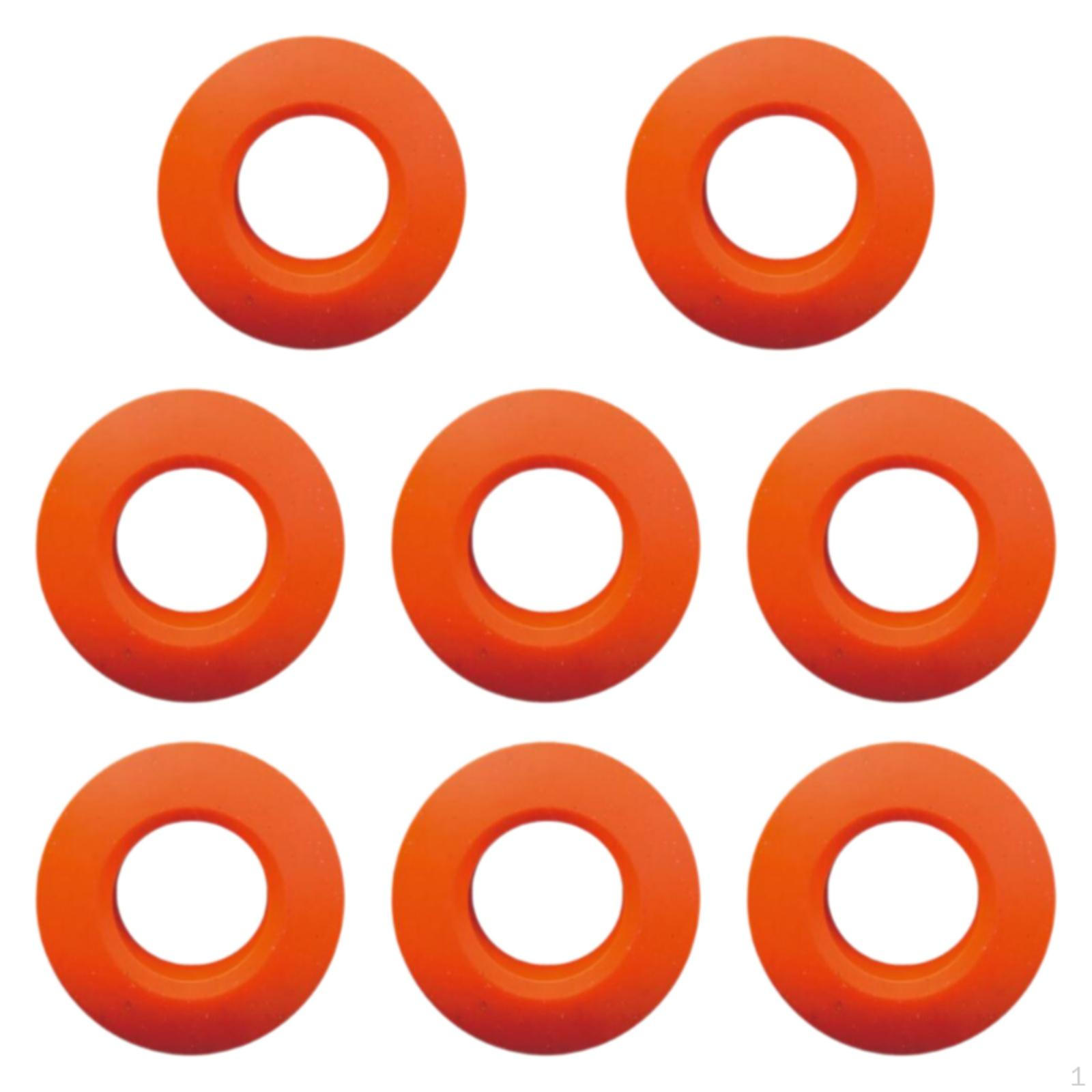 

8 лопастных капельных колец KAJAK, поддержка воды, простота установки, практичность - защита от гребли оранжевый