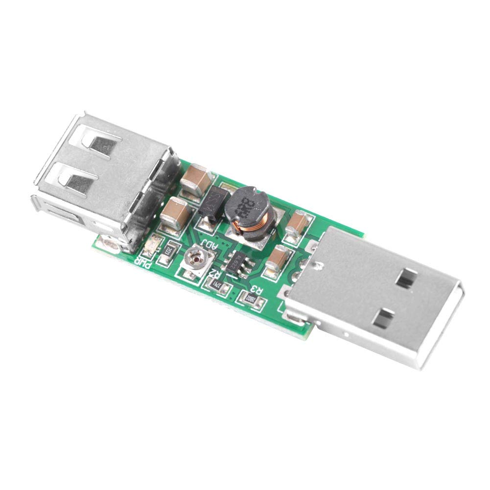 Boost Converter Module Adjustable Output DC-DC Step Up Converter Board USB To USB 5V To 6-15V Power Supply Transformer Module