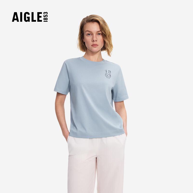 AIGLE Women s Classic Outdoor Cooling Short Sleeve T-Shirt L
