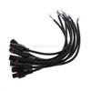 24TE 5 Pairs 2 Pin Male To Female Connector Waterproof Cable For Single Color LED Str