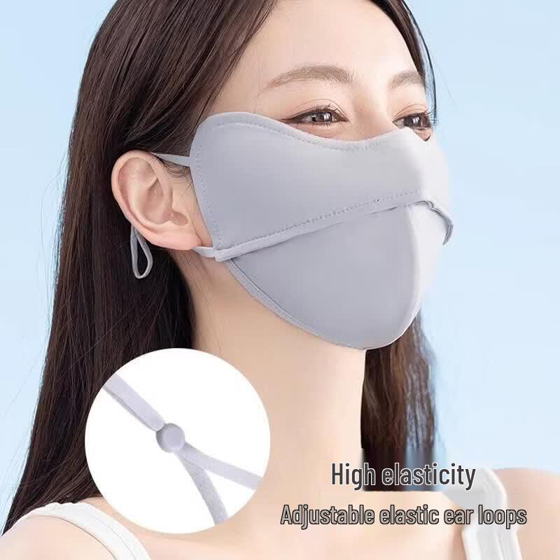 KANSOON Ice Silk UV Protection Face Mask