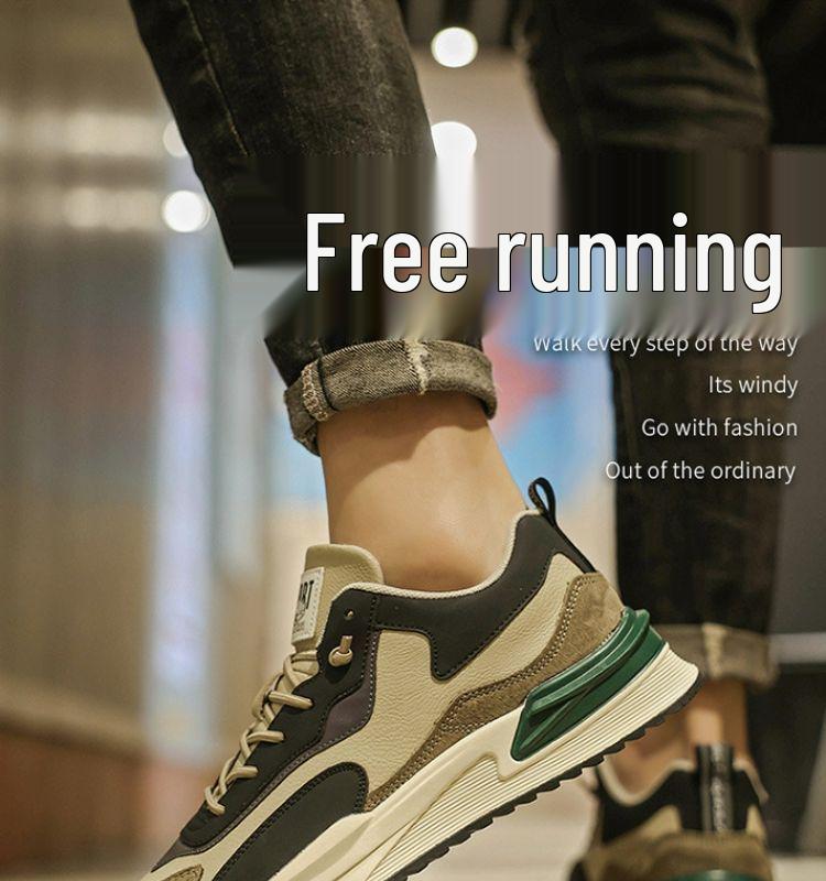 Men's Retro Casual Running Shoes - Spring 2024 Collection - Versatile Dad Style