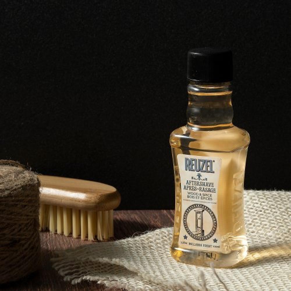 Reuzel After Shave Wood Spice Skin 100ml + Shaving Cream 28g