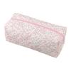 Elegant Floral Shaped Makeup Bag Practical Polyester Large Capacity Cosmetic Bag For Cosmetics And Travel Essential