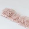 1Meters Natural Turkey Feathers Trim Height 10-15Cm Wedding Clothing Dress Decoration Diy Feather Ribbon Sewing Crafts