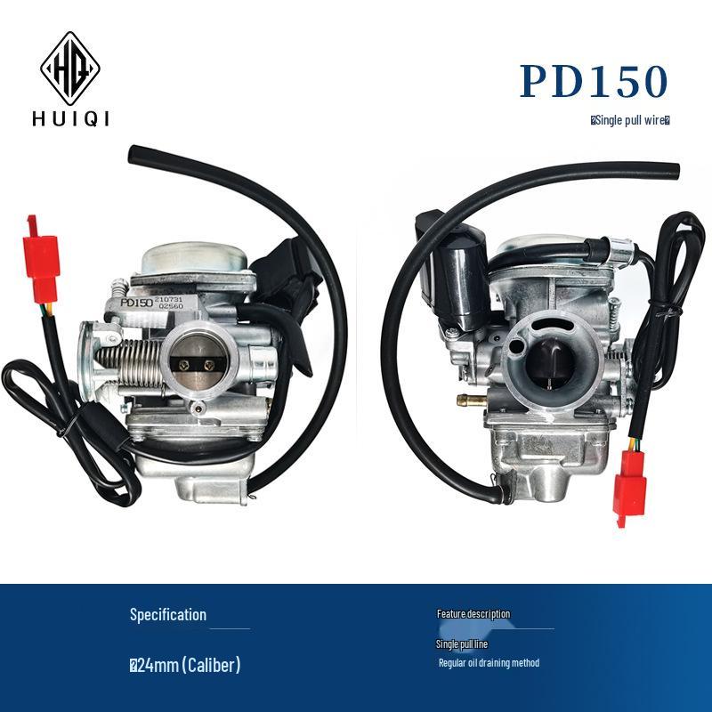 

PD150 24mm Universal Motorcycle Carburetor for 150CC Scooters and ATVs - Fuel-saving Design