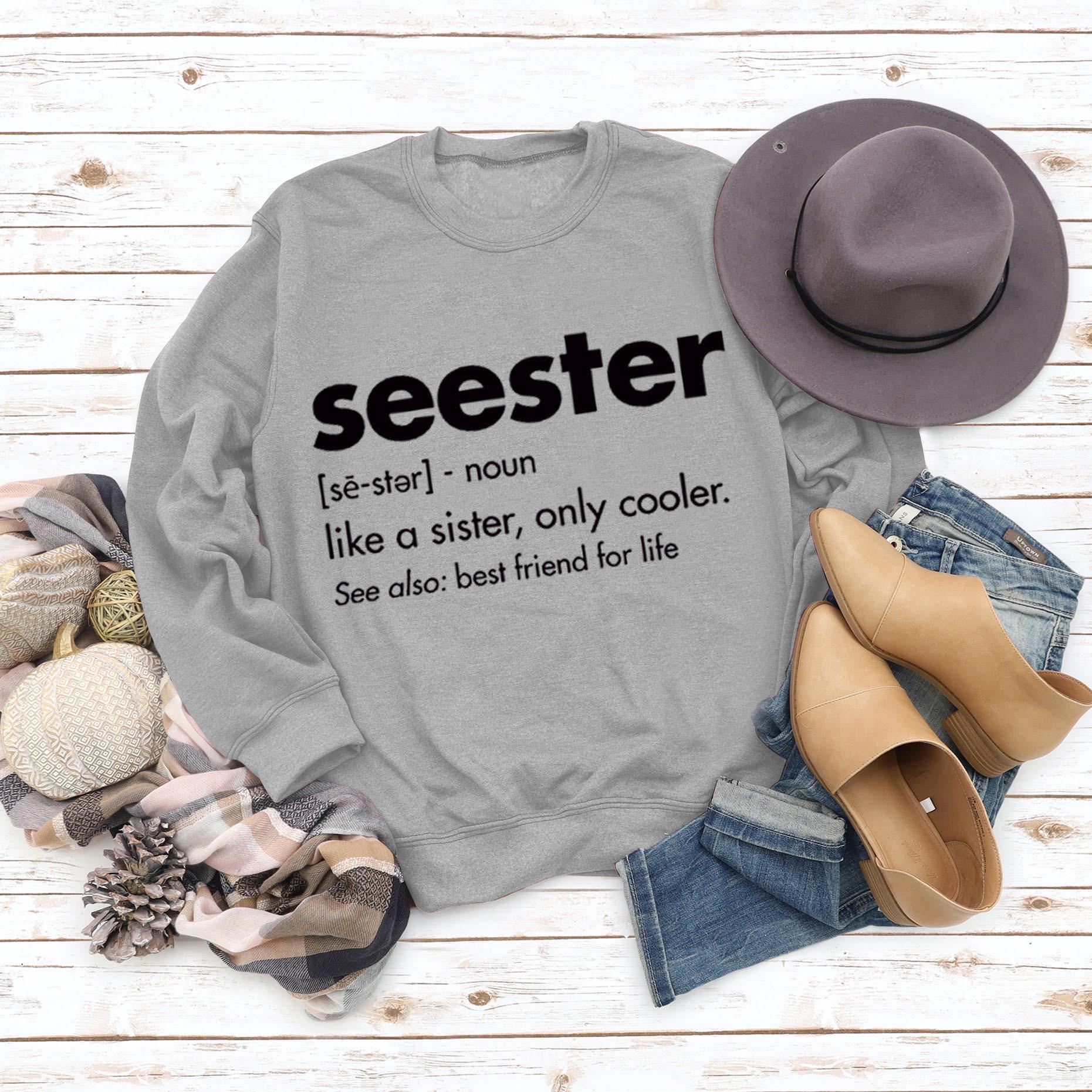 

Европейская и американская мода Круглый вырез Буквы Женский свитшот с длинным рукавом Свободный XXL