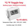 Mini LCD Digitales Thermometer Hygrometer Innenraumtemperatur Feuchtigkeitsmesser Sensor Messgerät Wetterstation