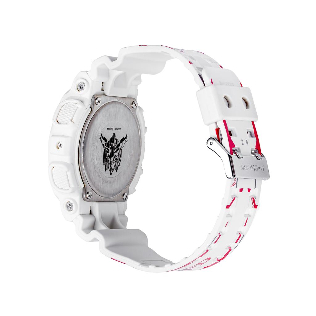 CASIO Men Liquid Crystal/Analog Dual Display Series 51.2mm White Watch GA-110MW-7APRGD