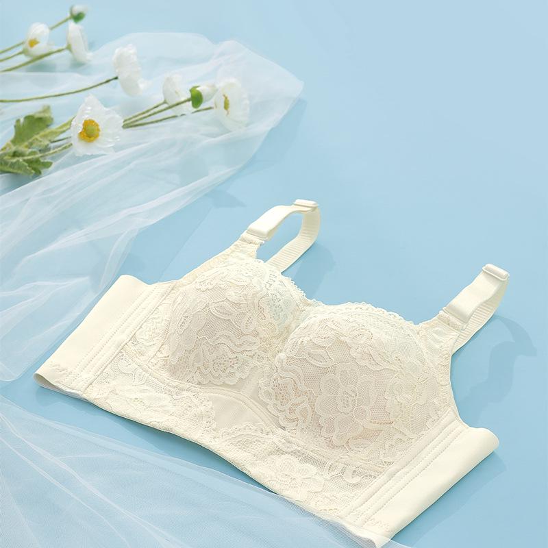 

Удобный бюстгальтер большого размера для уменьшения объема большой груди - антипровисающий и сборчатый дизайн 75D