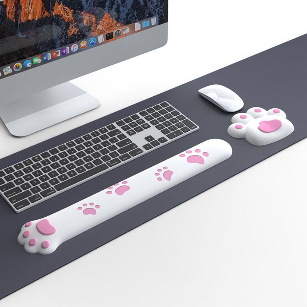 Non-Slip Wrist Rest Pad Protection Hand Support Mouse Pad Cute Elbow Rest Mat