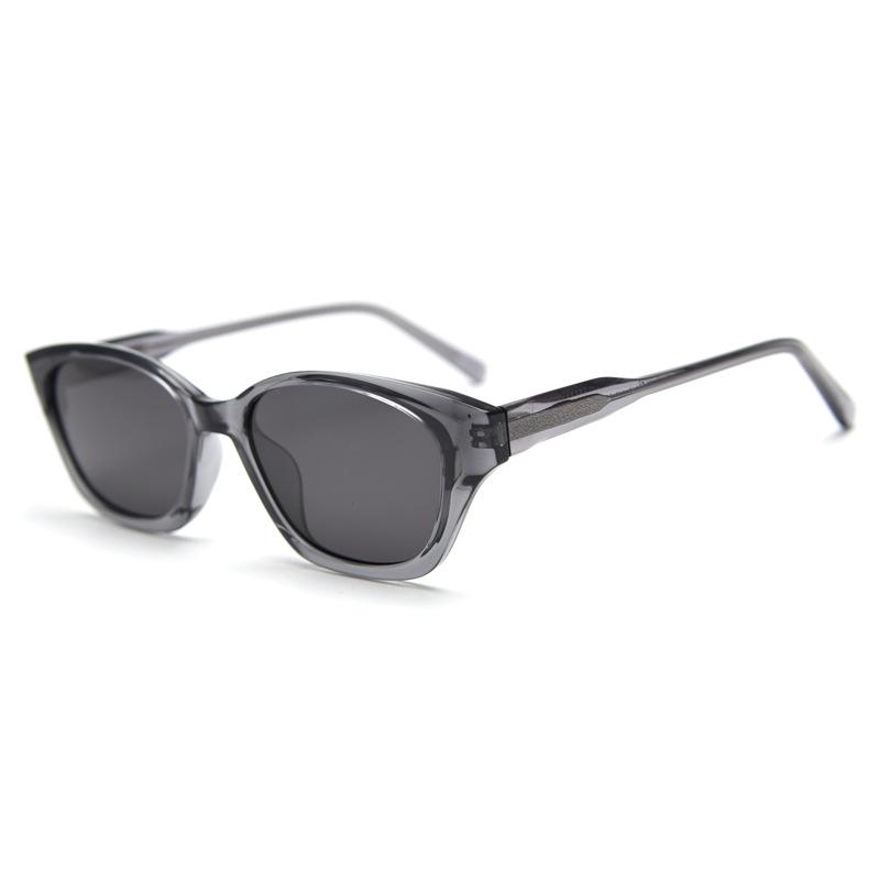 2026 Korean Retro Cat-shaped Plate Foot Polarized Sunglasses Trendy Men and Women Street Sunglasses