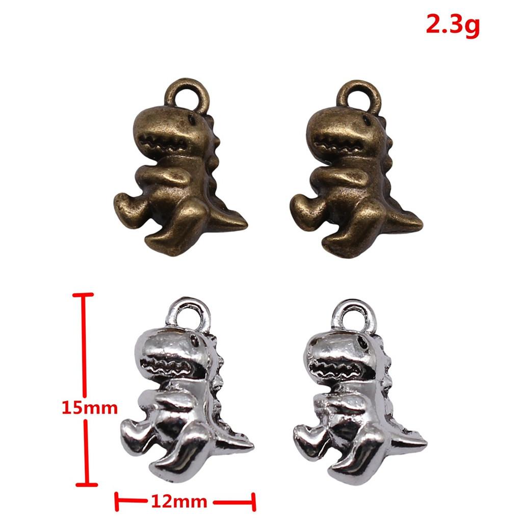 Alloy Pendants Dinosaur Dragon Wing Charms Vintage For Gothic DIY Jewelry Making Supplies