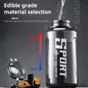 1000/1500ml Große Kapazität Sport-Wasserflasche Tragbar Versiegelt Auslaufsicher Kunststoff Weltraumbecher Outdoor Reise Fitnessstudio Trinkwerkzeug