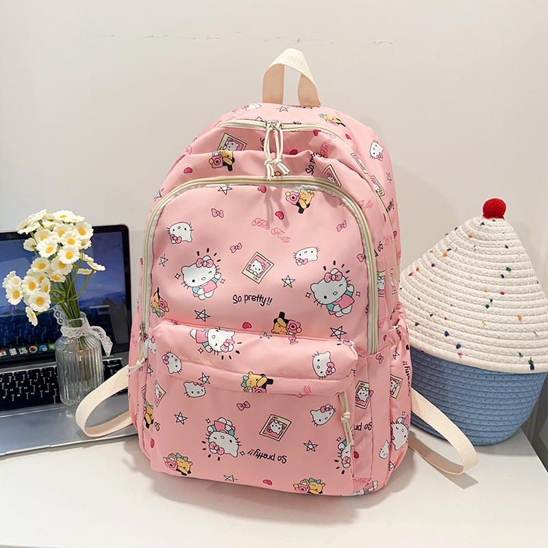Children Pattern Print Lightweight Backpack For School And Outings