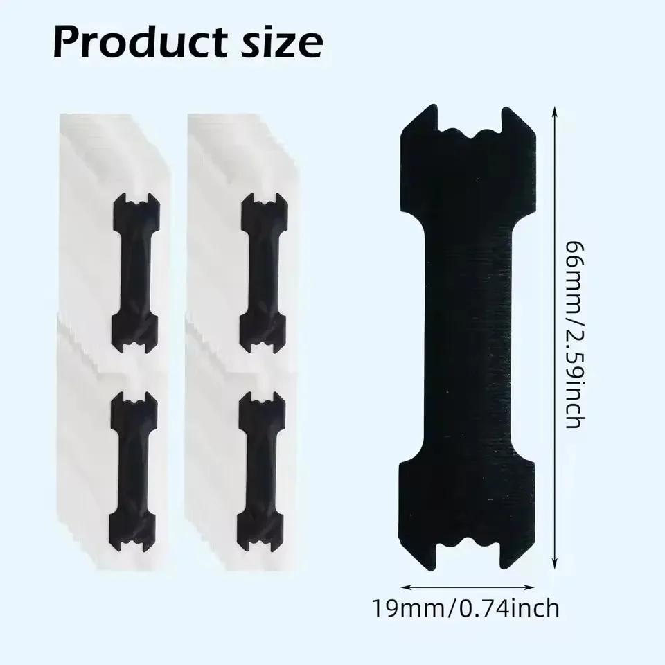 10/20/30PCS Black Nose Strips Extra Strength Nasal Strips Better Sleeping Non-Invasive Anti Snoring Strips for Adult and Child