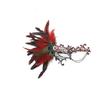 Seductive Style Half-Face  Lace  Mask Feathers Design Masquerade Mask Feather Mask  Makeup Festival