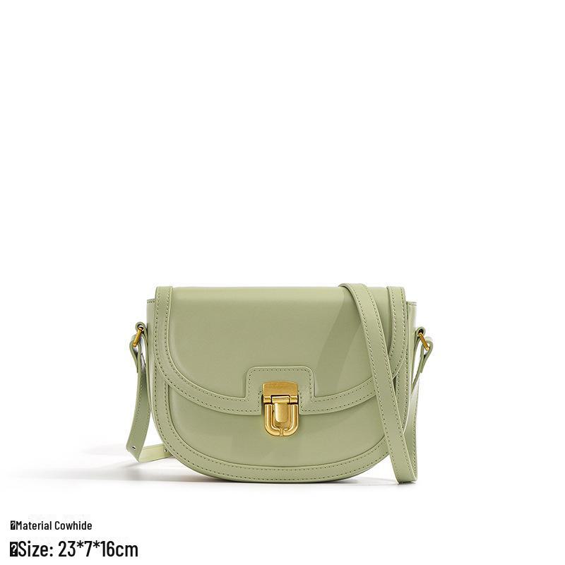 2024 Spring Women’s Genuine Leather Crossbody & Shoulder Square Bag – Trendy Underarm Handbag