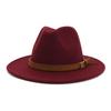 New Arrive Custom Trilby Retro Large Brim Felt Fedora Hats
