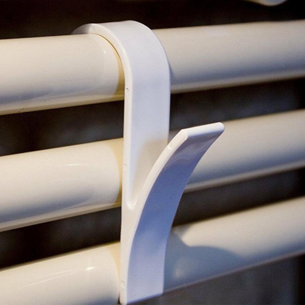 Bathroom Radiator Hanger for Heated Towel Radiator Rail Clothes Hanger Bath Hook Holder