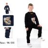 Set – Boys' Warm Sportcar Print Sweatshirt & Pants, Winter 6063-025-33-4-1 HC