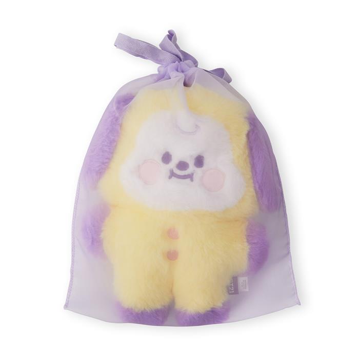 LINE FRIENDS BT21 CHIMMY BABY Flatfur Standing Plush Doll