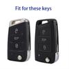 Tpu Leather Shell For Vw Volkswagen Golf 7 Mk7 Tiguan Mk2 For Seat Ateca Leon Fr 2 Ibiza For Skoda Octavia Car Key Case Cover