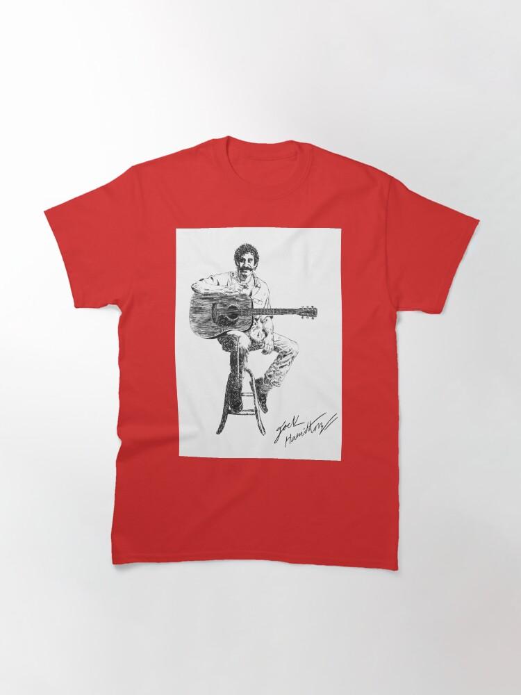 Jim Croce Jim Croce Original Ink Drawing Print Classic T-Shirt