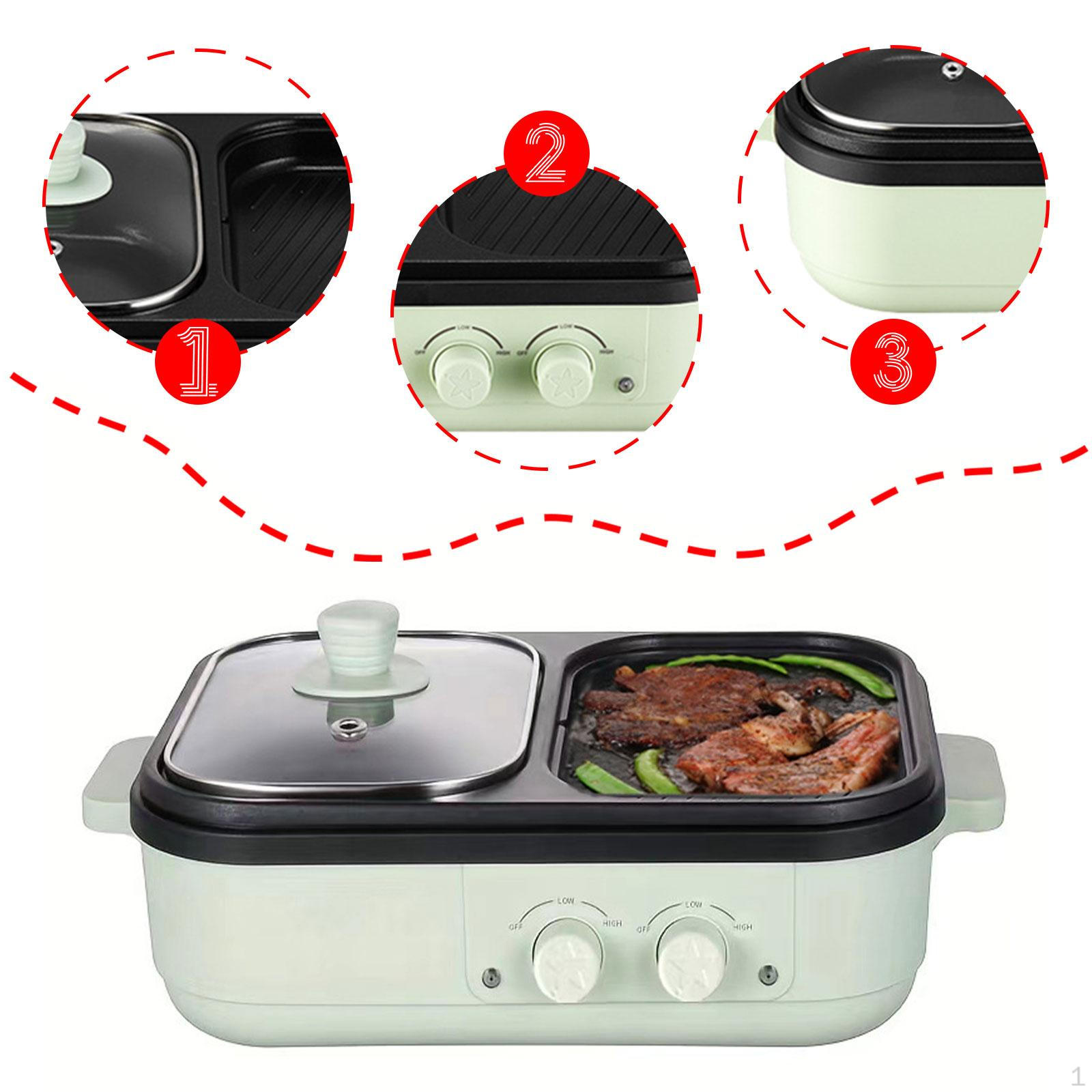 

Кастрюля Шабу и сковорода Японская вилка Готовка для вечеринки на открытом воздухе на день рождения Зеленый Green