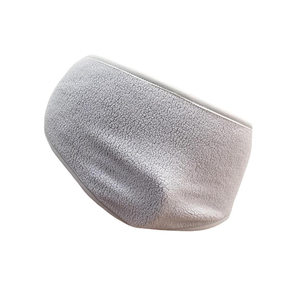 Warm Fleece Earmuffs & Headband: High Elasticity Polar Fleece Ear & Forehead Protector, Breathable Eye Mask for Cycling & Cold Weather.