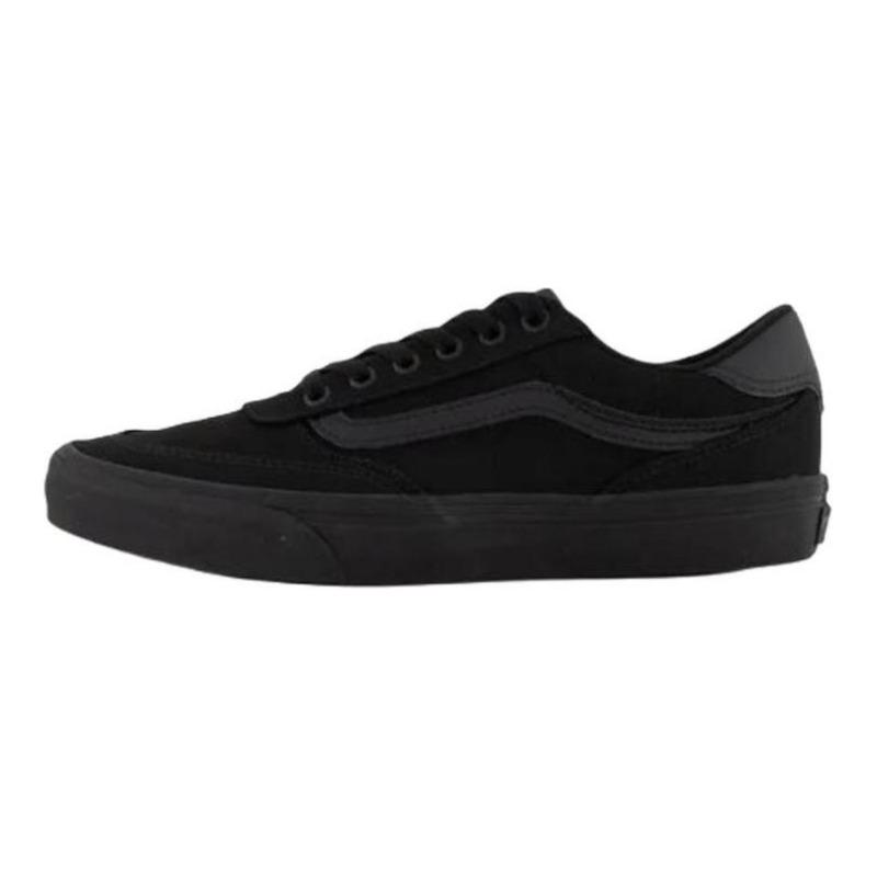 Vans Brooklyn LS Comfort Versatile Skate Shoes For Men Black VN000D7QBKA 43