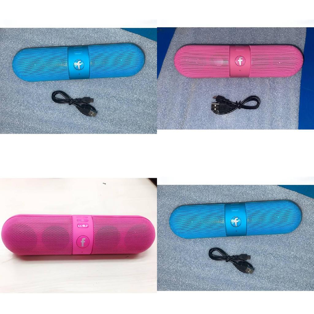 Capsule Pill Bluetooth Speaker With Wireless Card Support Portable Outdoor Audio Device