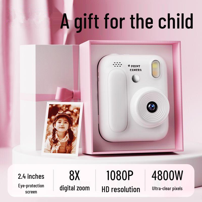 HD Children's Instant Print Digital Camera - Baby & Student Gift