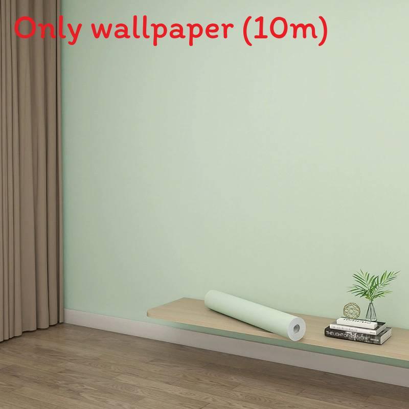 Matte Solid Color Design Dormitory Bedroom Decoration Self Adhesive Wallpaper