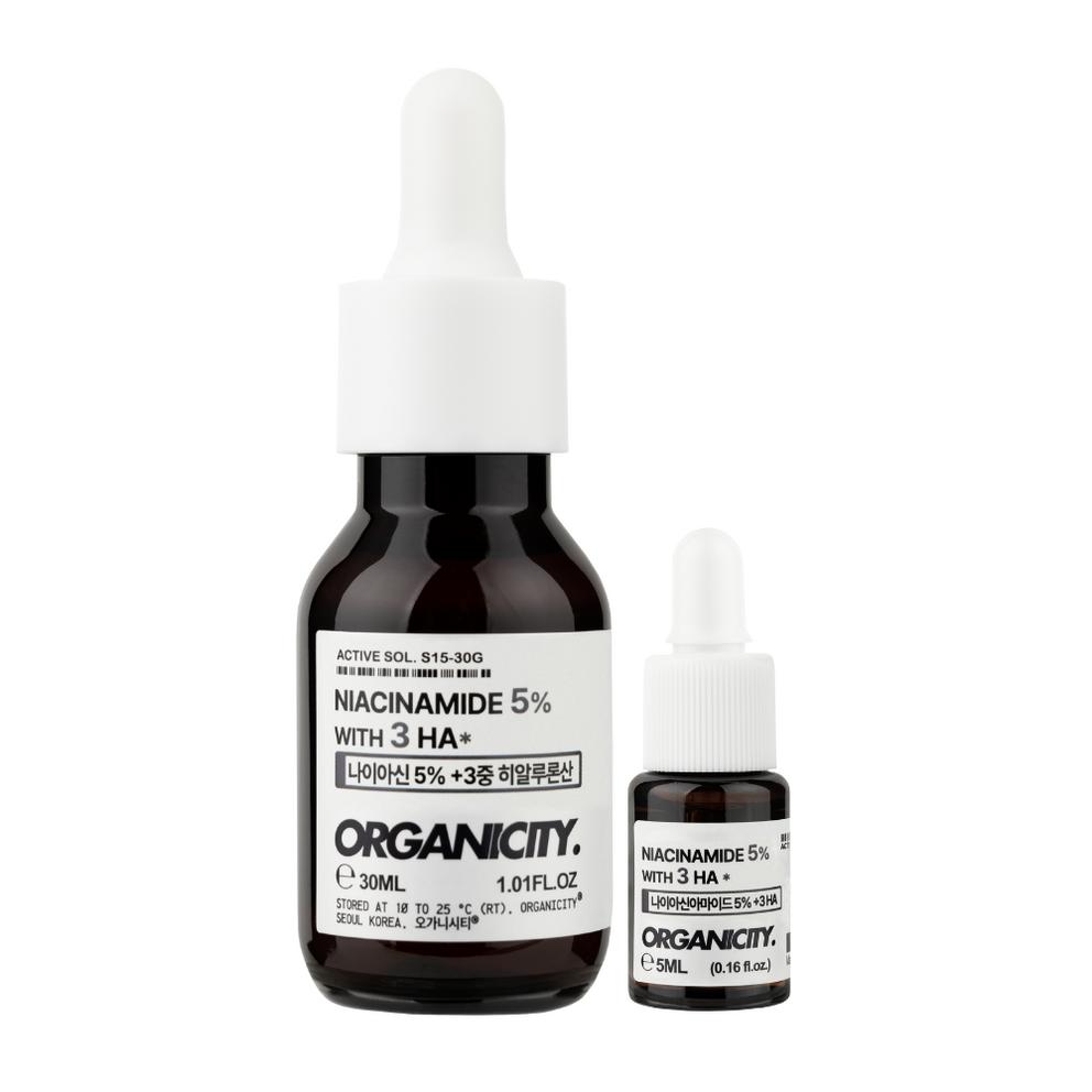 [Organicity] Niacinamide 5% Serum, Low Molecular Hyaluronic Acid Ampoule