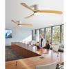 46-56" Low-Profile Electric Fan Light Household Integrated LED Lighting Fan Living Room ABS Blades Ceiling Fan Lamp