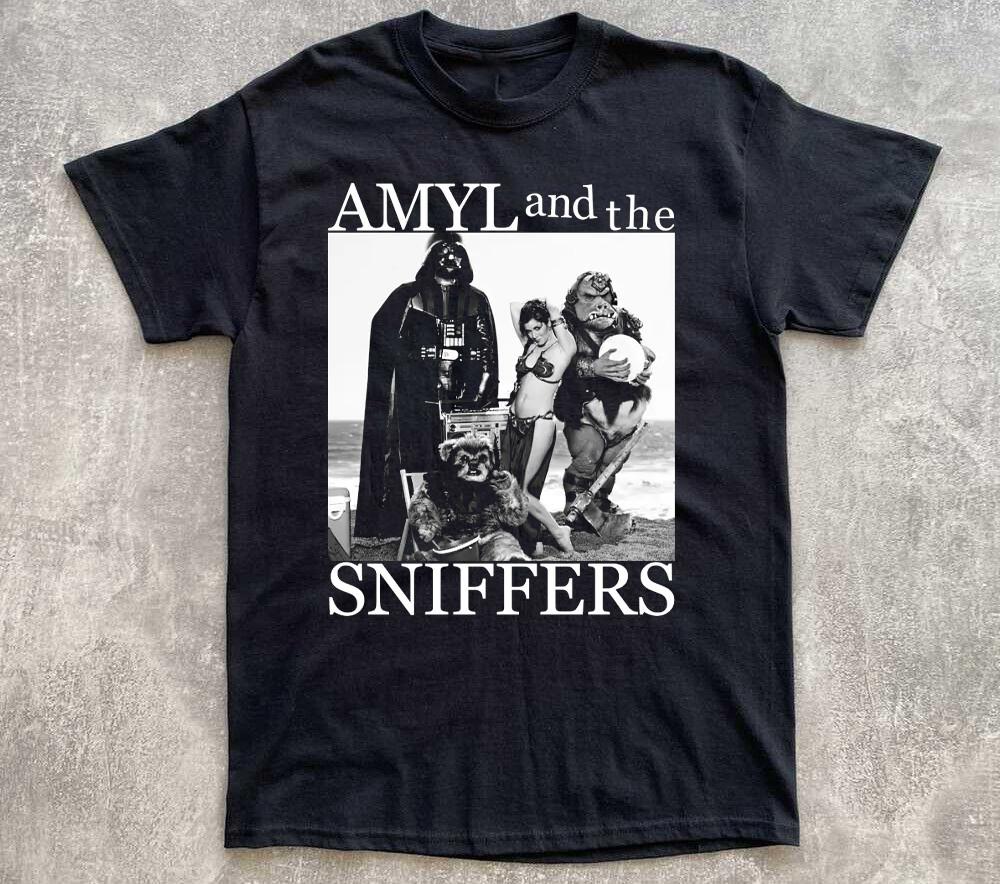 Коллекция AMYL AND THE SNIFFERS Футболка для группы Все размеры AR1515 Унисекс Футболка XXXXL