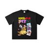 260 GSM Doppelgarn 32er Zählung 100% Baumwolle Dragon Ball V34 Daima Print Unisex Schweres Baumwoll-T-Shirt