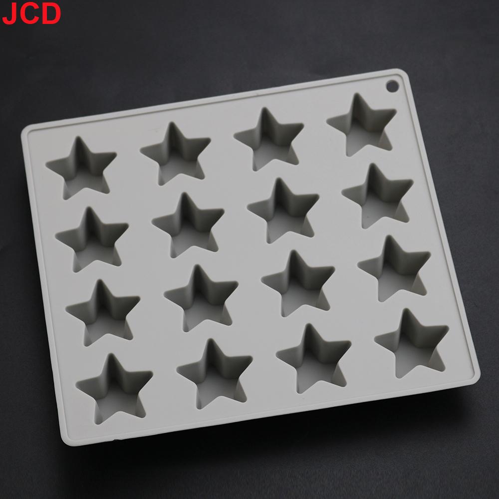 Silicone world 16 grid star ice grid Silicone Mold Ice Cube Tray DIY Chocolate Fondant Mould Pastry Jelly Cookies Baking Tools