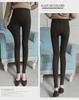 Adjustable Solid Color Maternity Leggings for Spring and Autumn